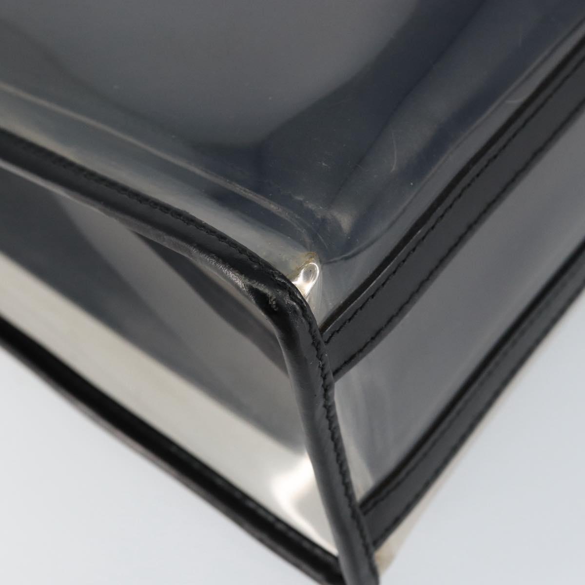 GUCCI Tote Bag Vinyl Black 001 2058 1773 5 Auth 152253