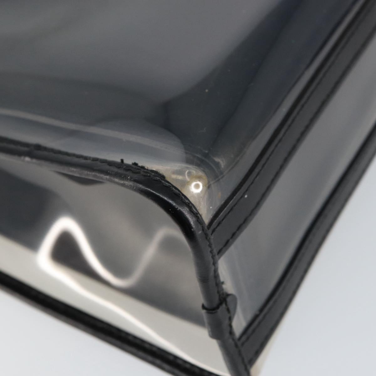 GUCCI Tote Bag Vinyl Black 001 2058 1773 5 Auth 152253