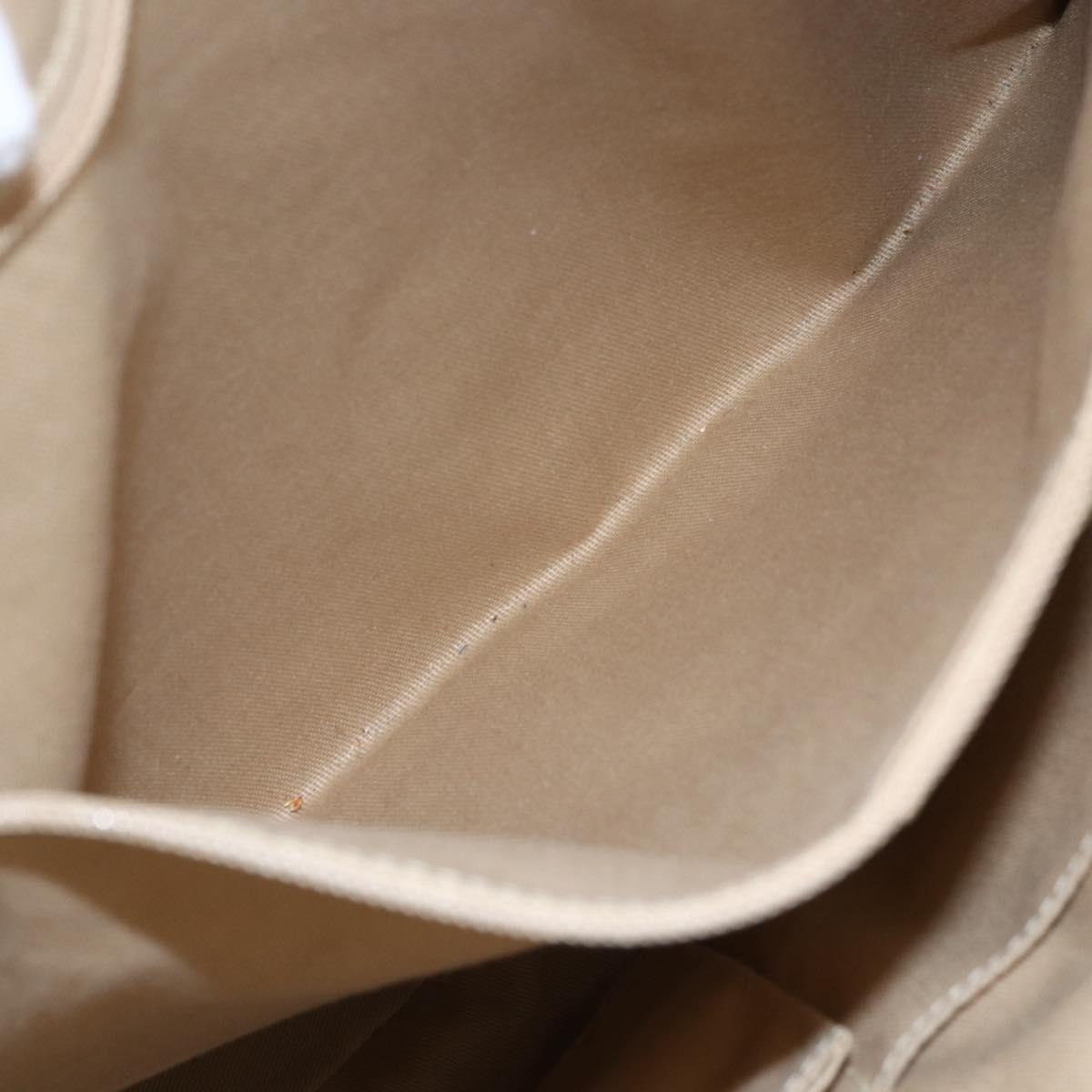 Salvatore Ferragamo Tote Bag Leather White Auth 152267