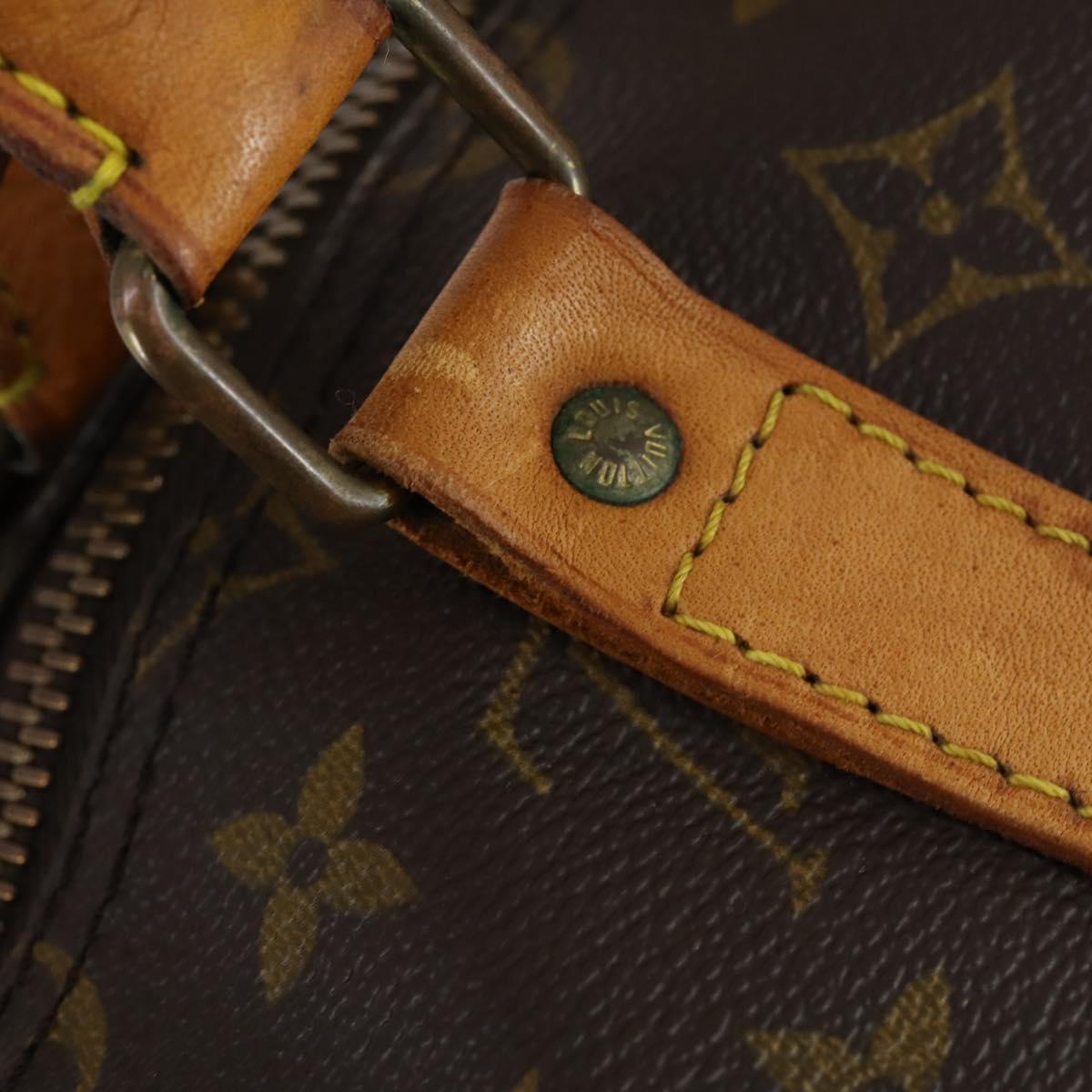 LOUIS VUITTON Monogram Keepall 55 Boston Bag M41424 LV Auth 152269