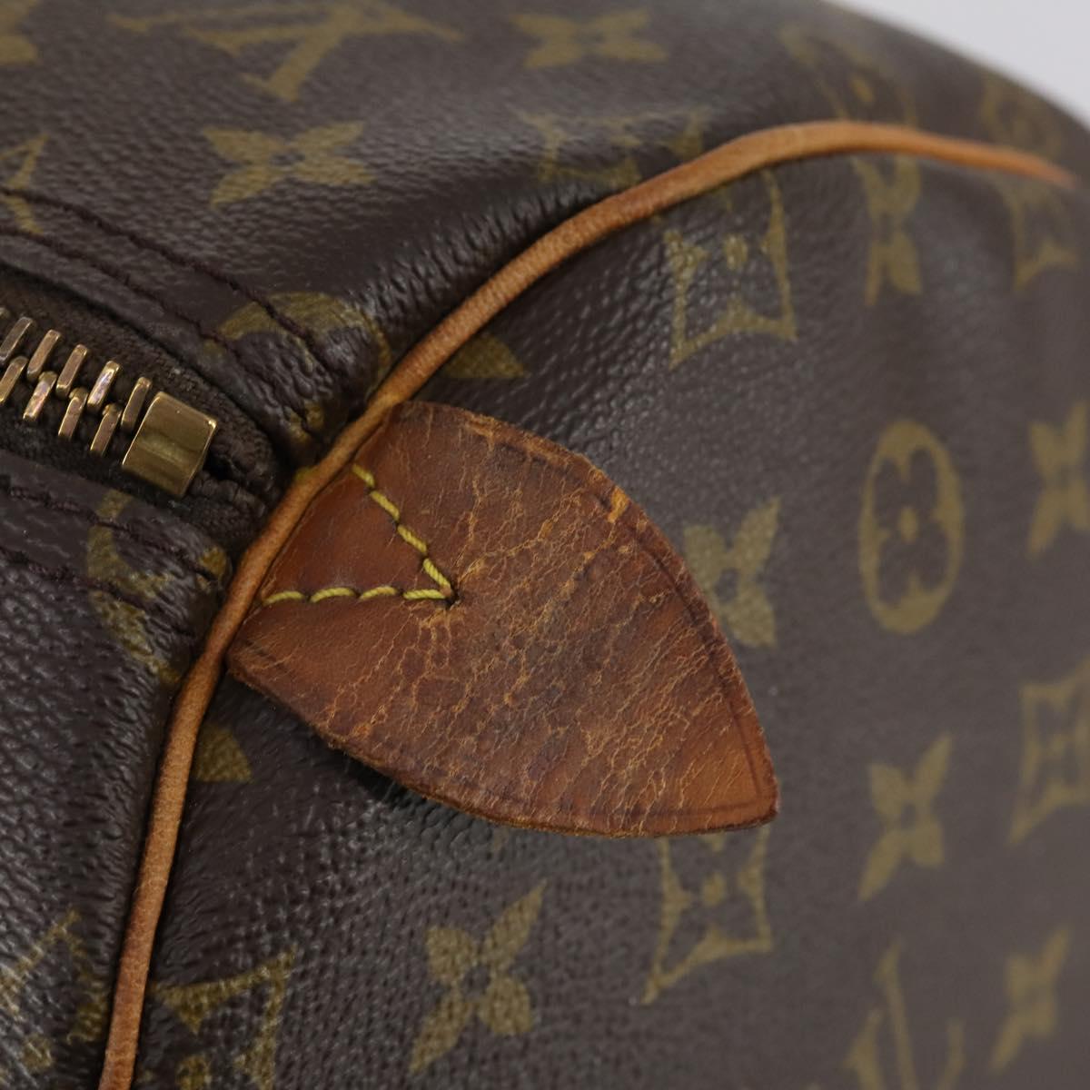 LOUIS VUITTON Monogram Keepall 55 Boston Bag M41424 LV Auth 152269