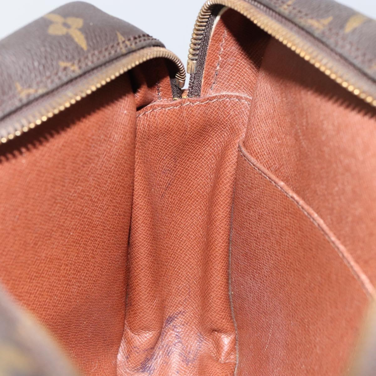 LOUIS VUITTON Monogram Compiegne 28 Clutch Bag M51845 LV Auth 152270