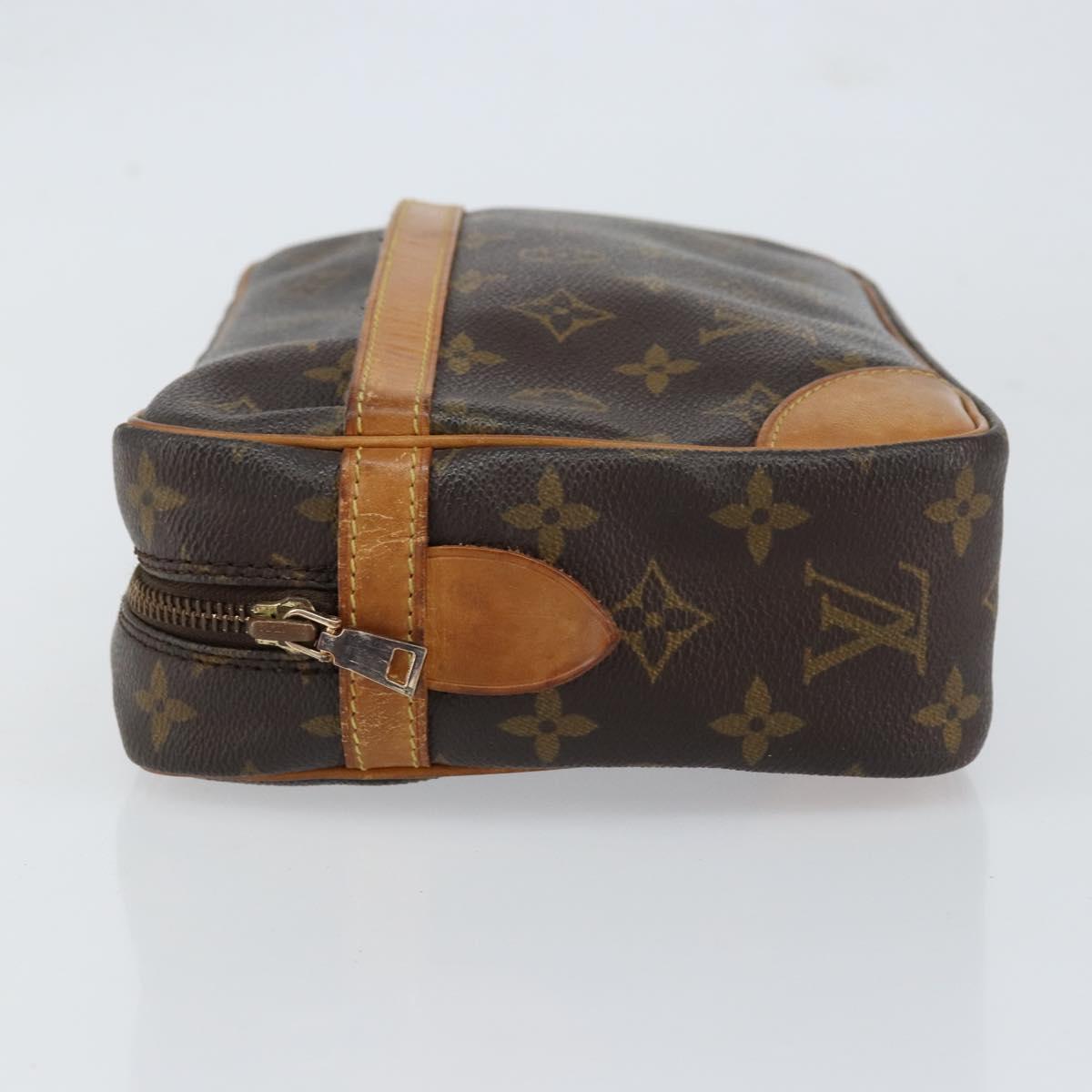 LOUIS VUITTON Monogram Compiegne 28 Clutch Bag M51845 LV Auth 152270