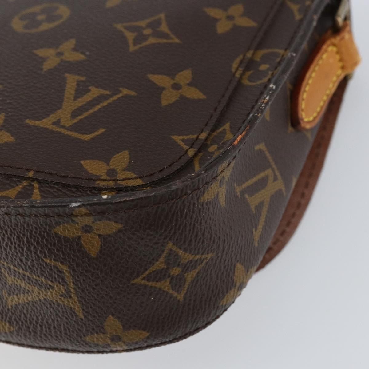 LOUIS VUITTON Monogram Saint Cloud PM Shoulder Bag M51244 LV Auth 152272