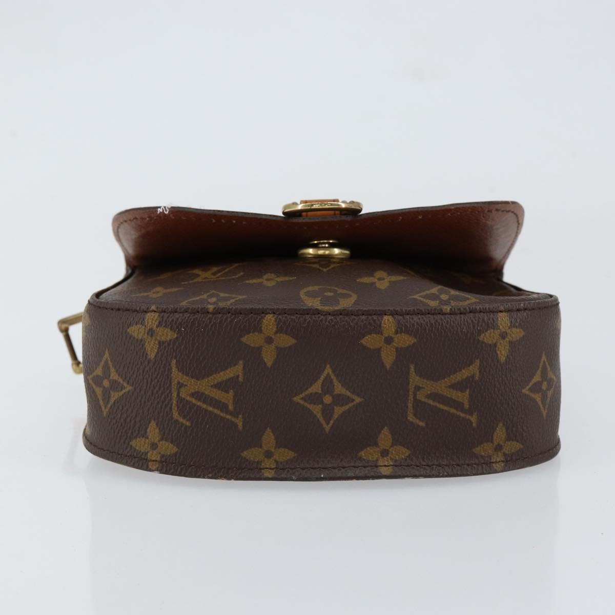 LOUIS VUITTON Monogram Saint Cloud PM Shoulder Bag M51244 LV Auth 152272