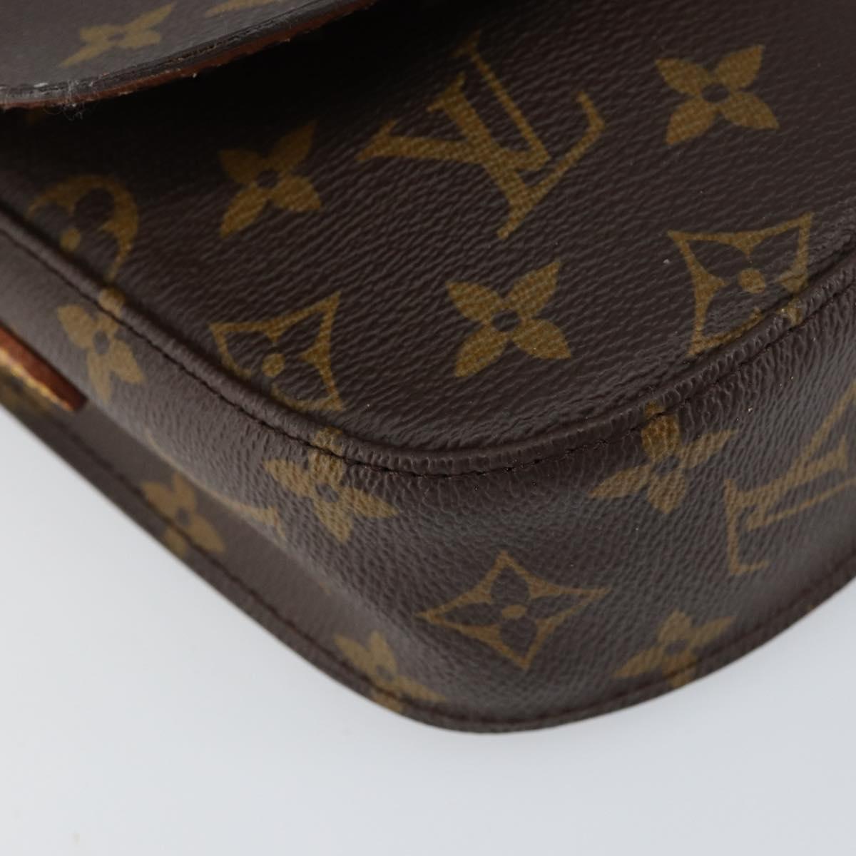 LOUIS VUITTON Monogram Saint Cloud PM Shoulder Bag M51244 LV Auth 152272