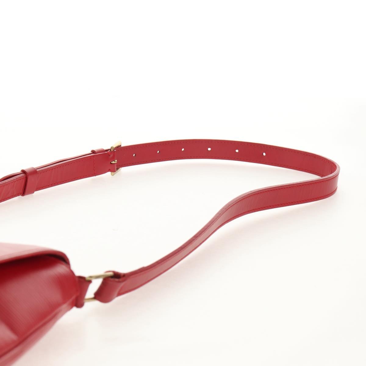 LOUIS VUITTON Epi Musette Shoulder Bag SPO Red LV Auth 152281V