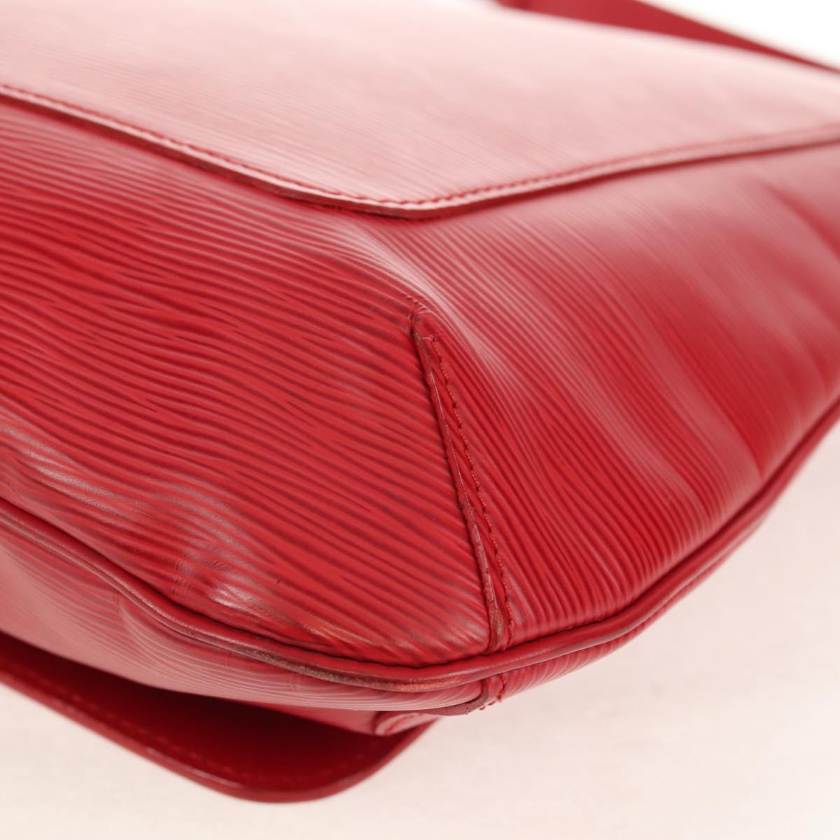 LOUIS VUITTON Epi Musette Shoulder Bag SPO Red LV Auth 152281V