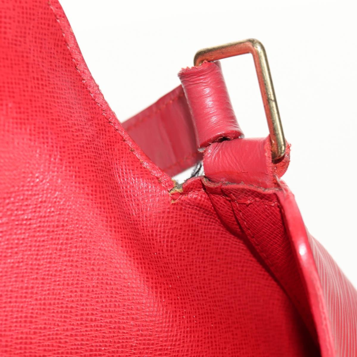 LOUIS VUITTON Epi Musette Shoulder Bag SPO Red LV Auth 152281V