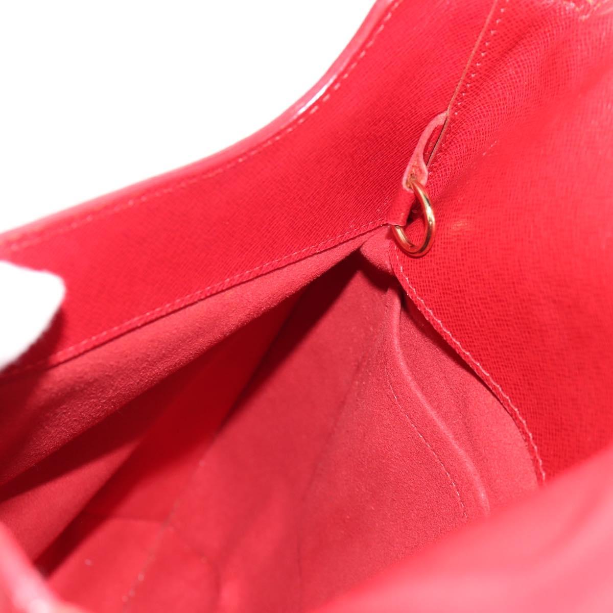 LOUIS VUITTON Epi Musette Shoulder Bag SPO Red LV Auth 152281V