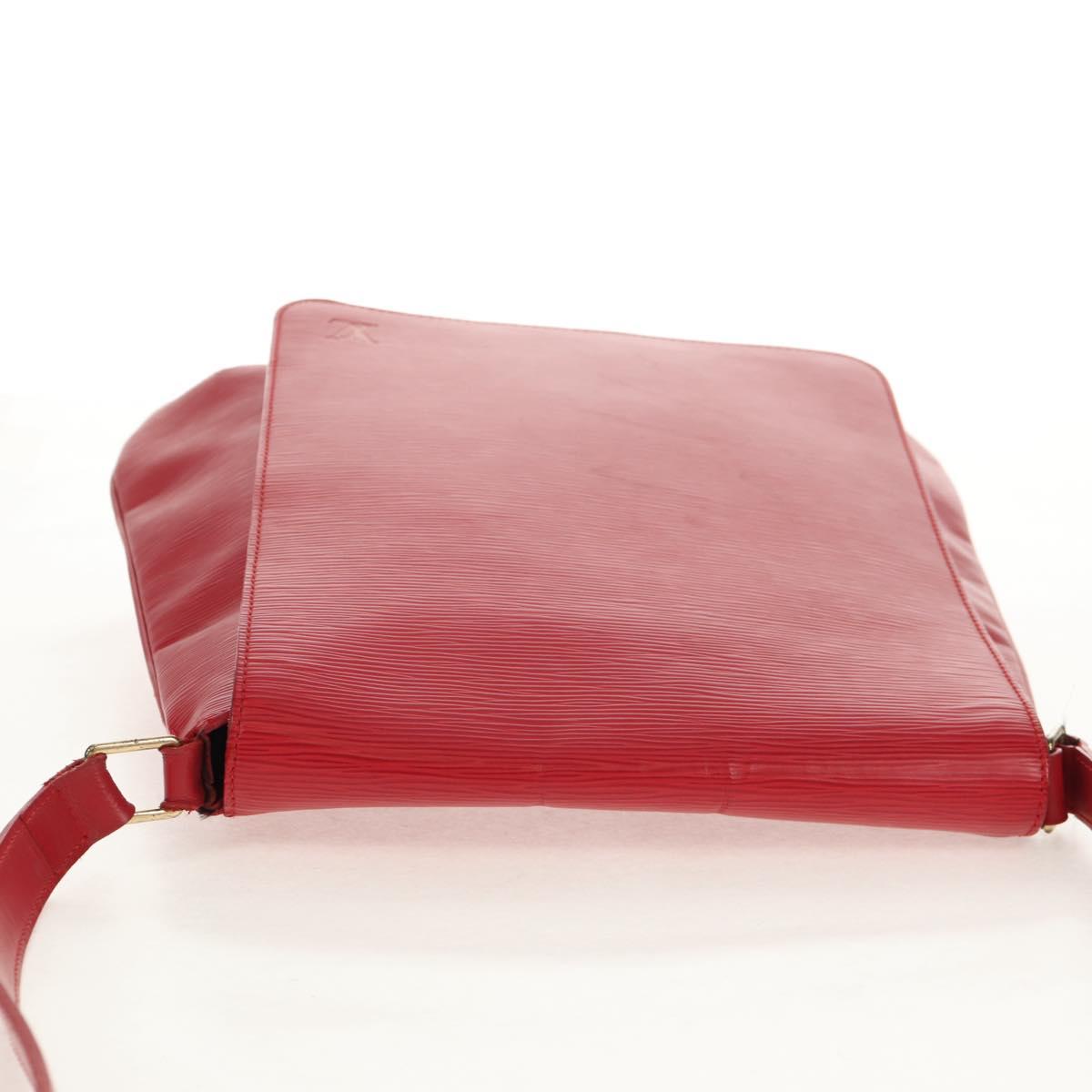 LOUIS VUITTON Epi Musette Shoulder Bag SPO Red LV Auth 152281V