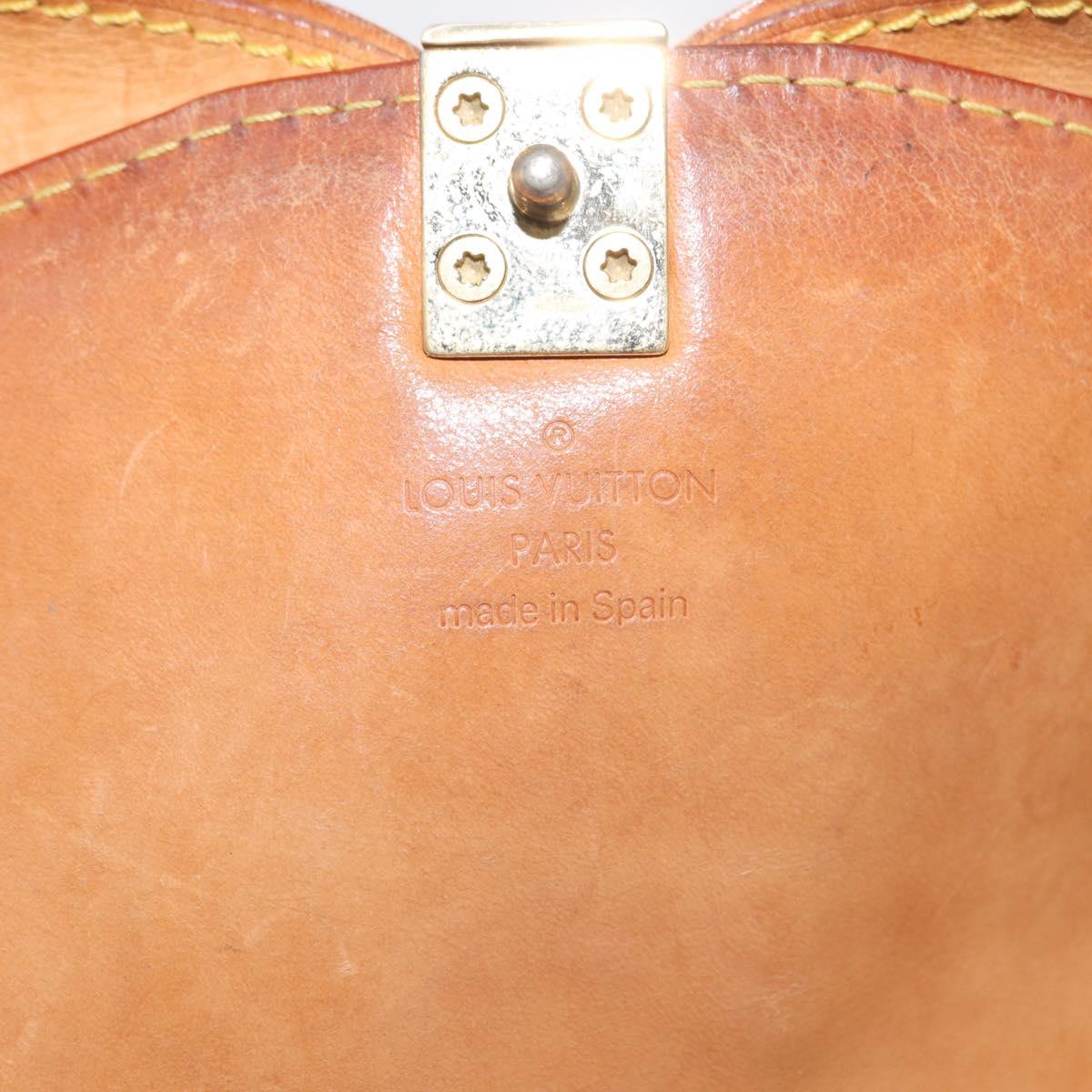LOUIS VUITTON Monogram Cherry Blossom Sac Retro PM Bag White M92014 Auth 152285V