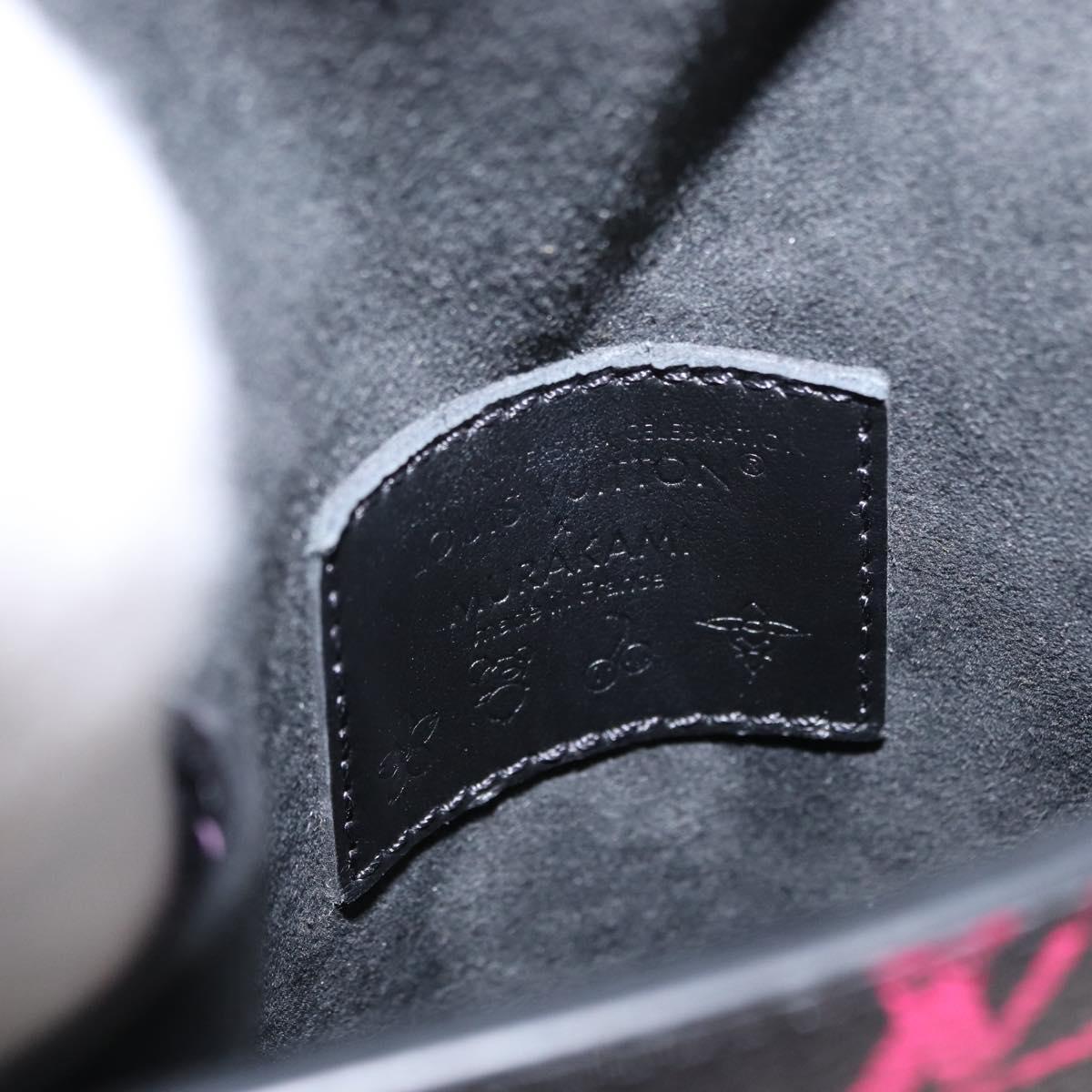 LOUIS VUITTON Monogram Multicolor Phone Pouch Metis Black M14098 Auth 152288SM