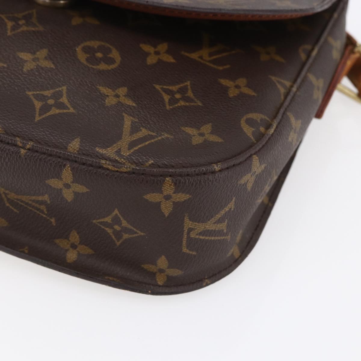 LOUIS VUITTON Monogram Saint Cloud GM Shoulder Bag M51242 LV Auth 152301