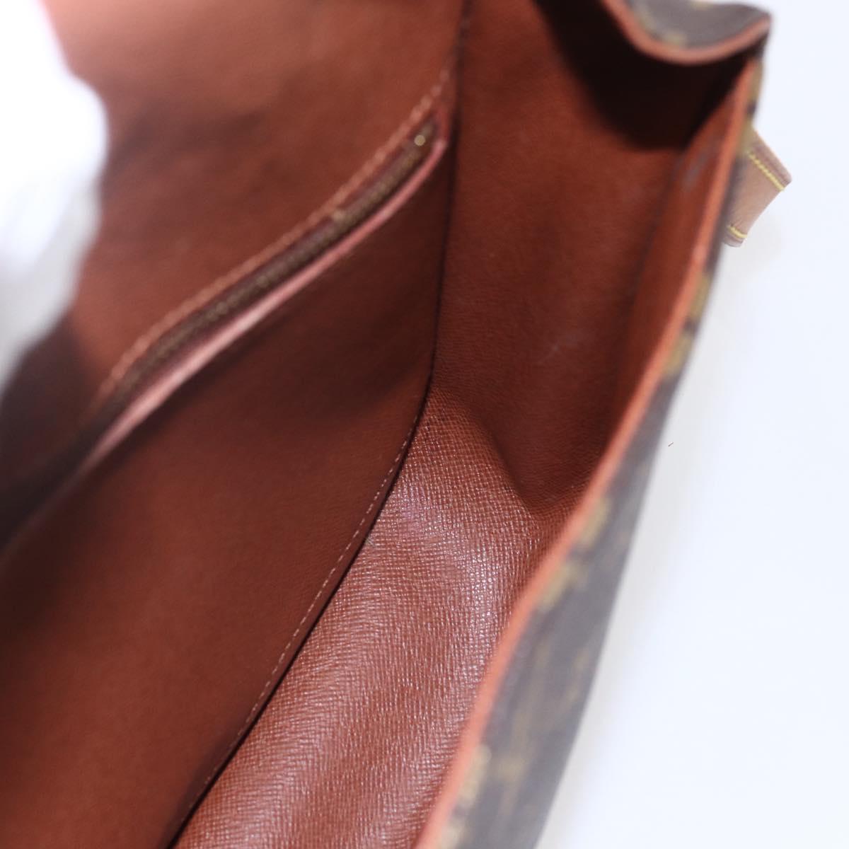 LOUIS VUITTON Monogram Saint Cloud GM Shoulder Bag M51242 LV Auth 152301