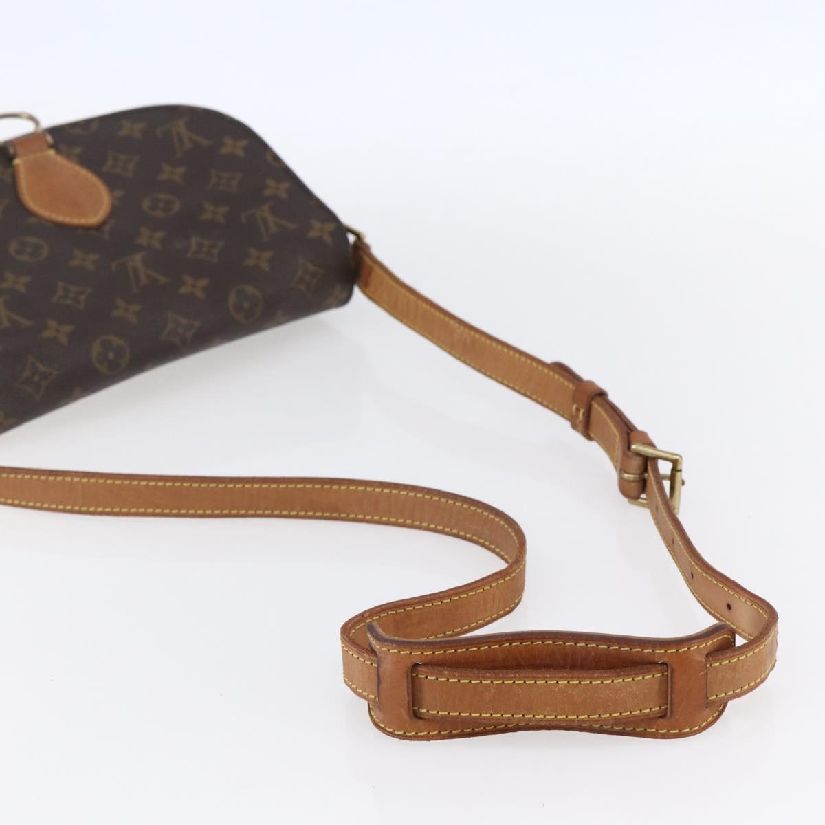 LOUIS VUITTON Monogram Saint Cloud GM Shoulder Bag M51242 LV Auth 152301