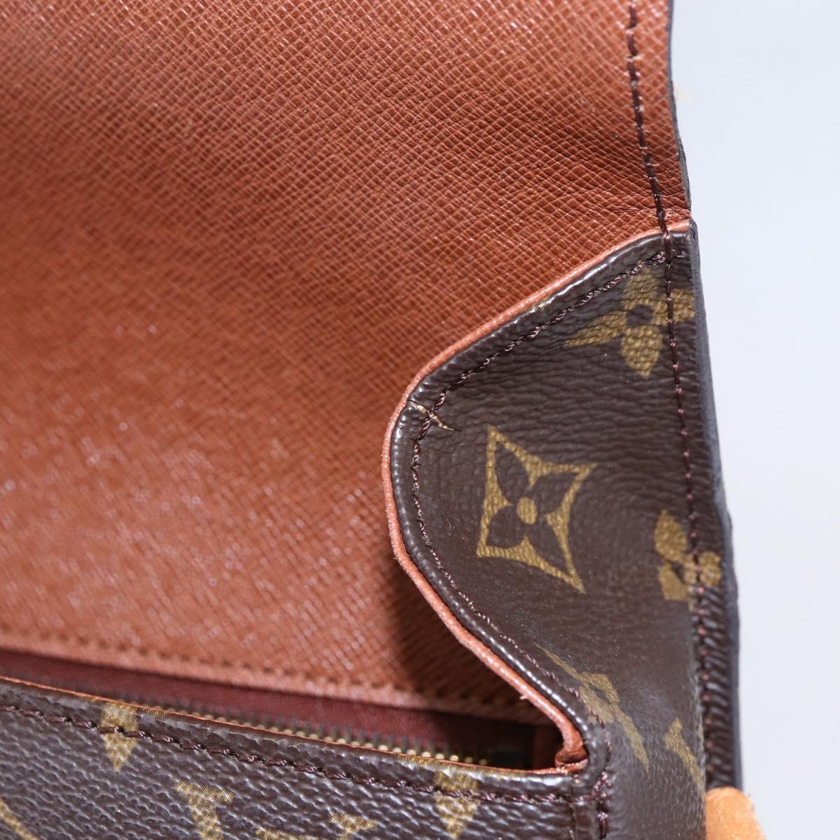 LOUIS VUITTON Monogram Saint Cloud GM Shoulder Bag M51242 LV Auth 152302