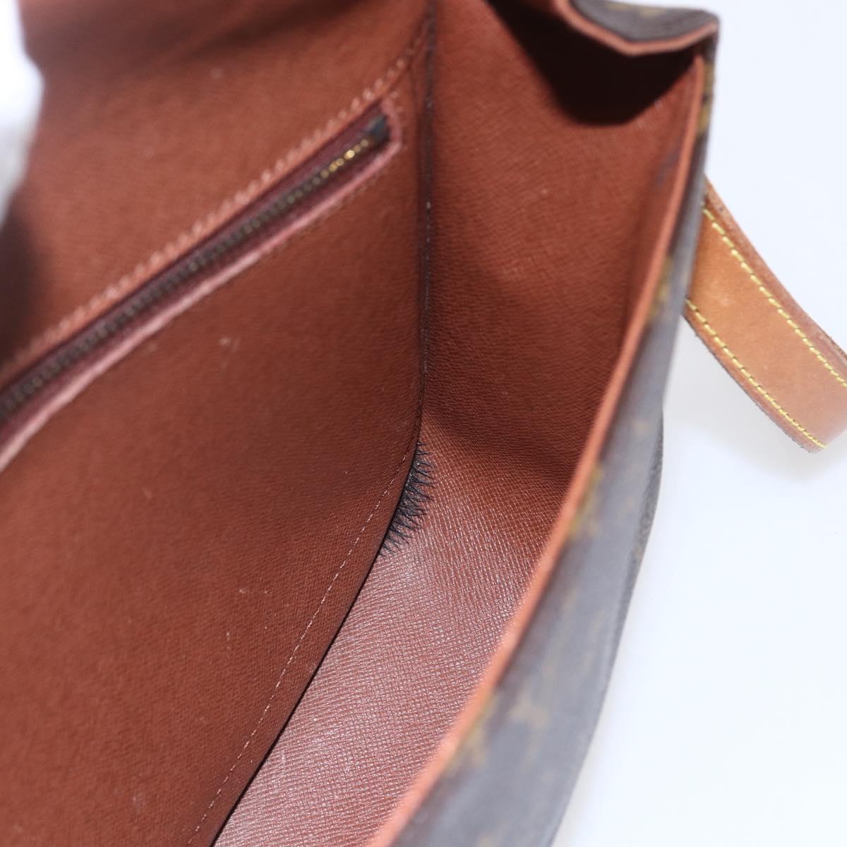 LOUIS VUITTON Monogram Saint Cloud GM Shoulder Bag M51242 LV Auth 152302