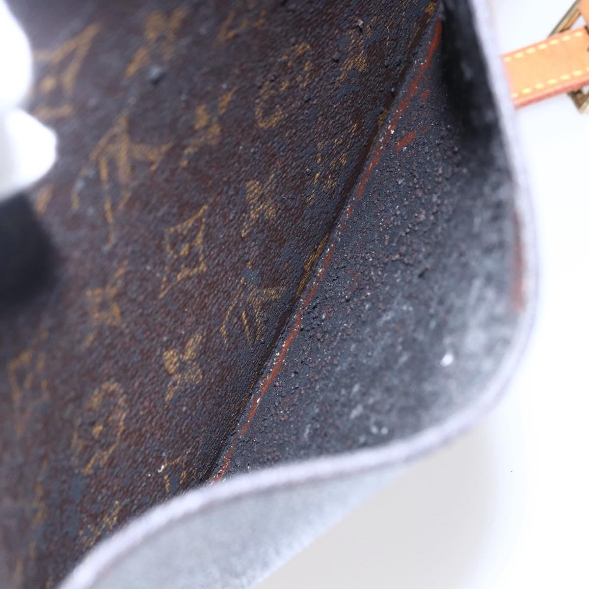 LOUIS VUITTON Monogram Saint Cloud GM Shoulder Bag M51242 LV Auth 152302