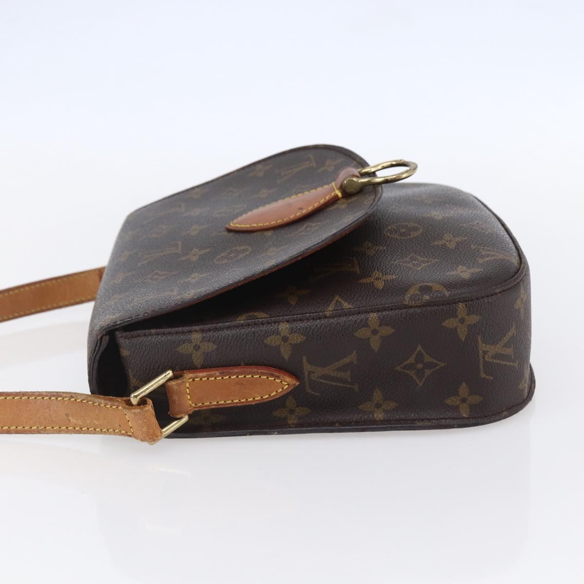 LOUIS VUITTON Monogram Saint Cloud GM Shoulder Bag M51242 LV Auth 152302