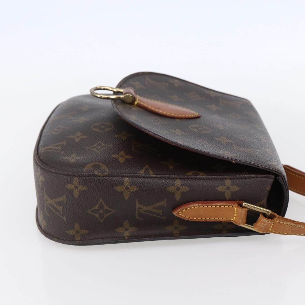 LOUIS VUITTON Monogram Saint Cloud GM Shoulder Bag M51242 LV Auth 152302