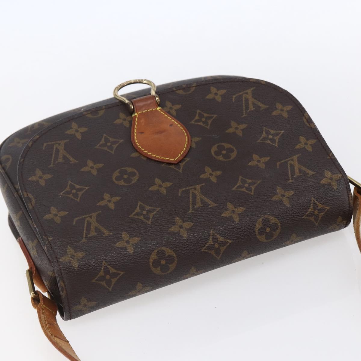 LOUIS VUITTON Monogram Saint Cloud GM Shoulder Bag M51242 LV Auth 152302