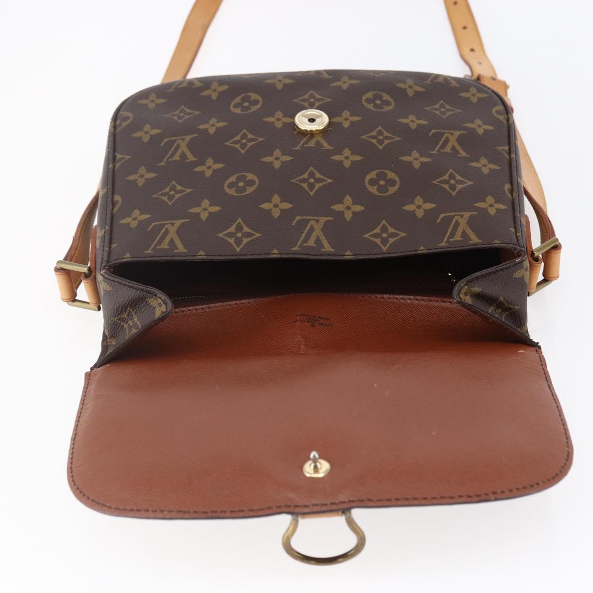 LOUIS VUITTON Monogram Saint Cloud GM Shoulder Bag M51242 LV Auth 152303