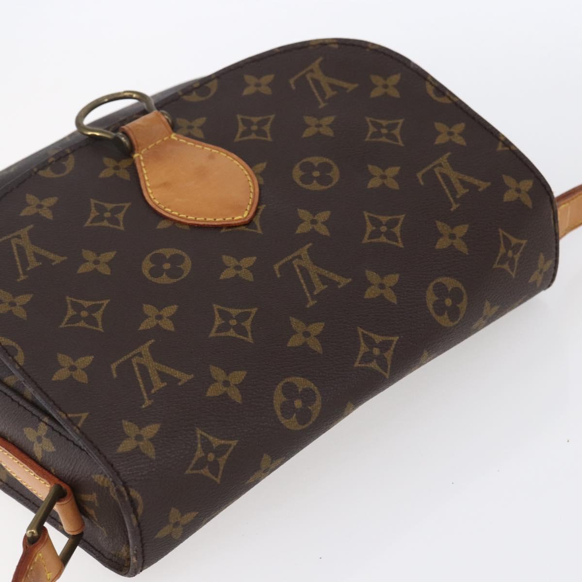 LOUIS VUITTON Monogram Saint Cloud GM Shoulder Bag M51242 LV Auth 152303