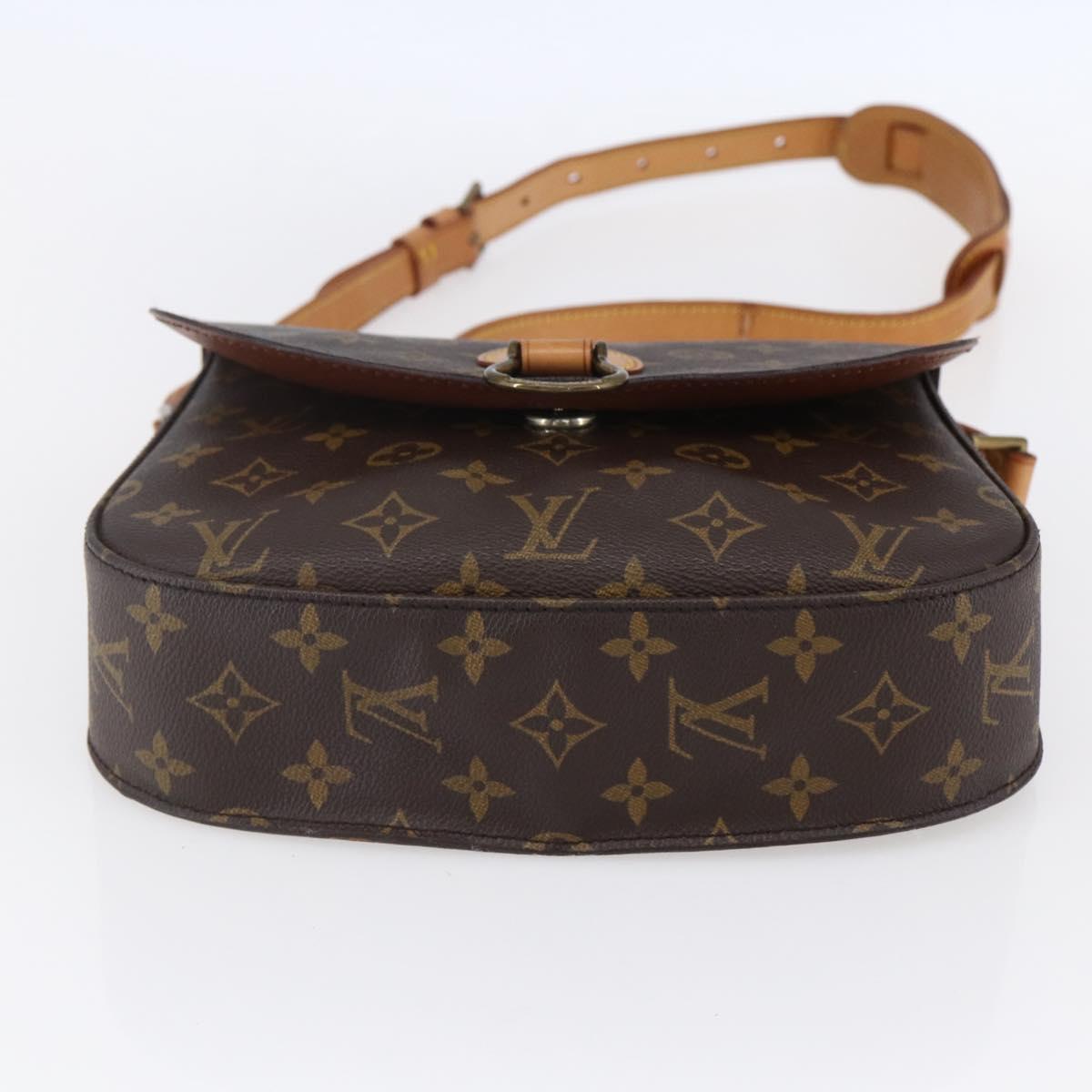 LOUIS VUITTON Monogram Saint Cloud GM Shoulder Bag M51242 LV Auth 152303