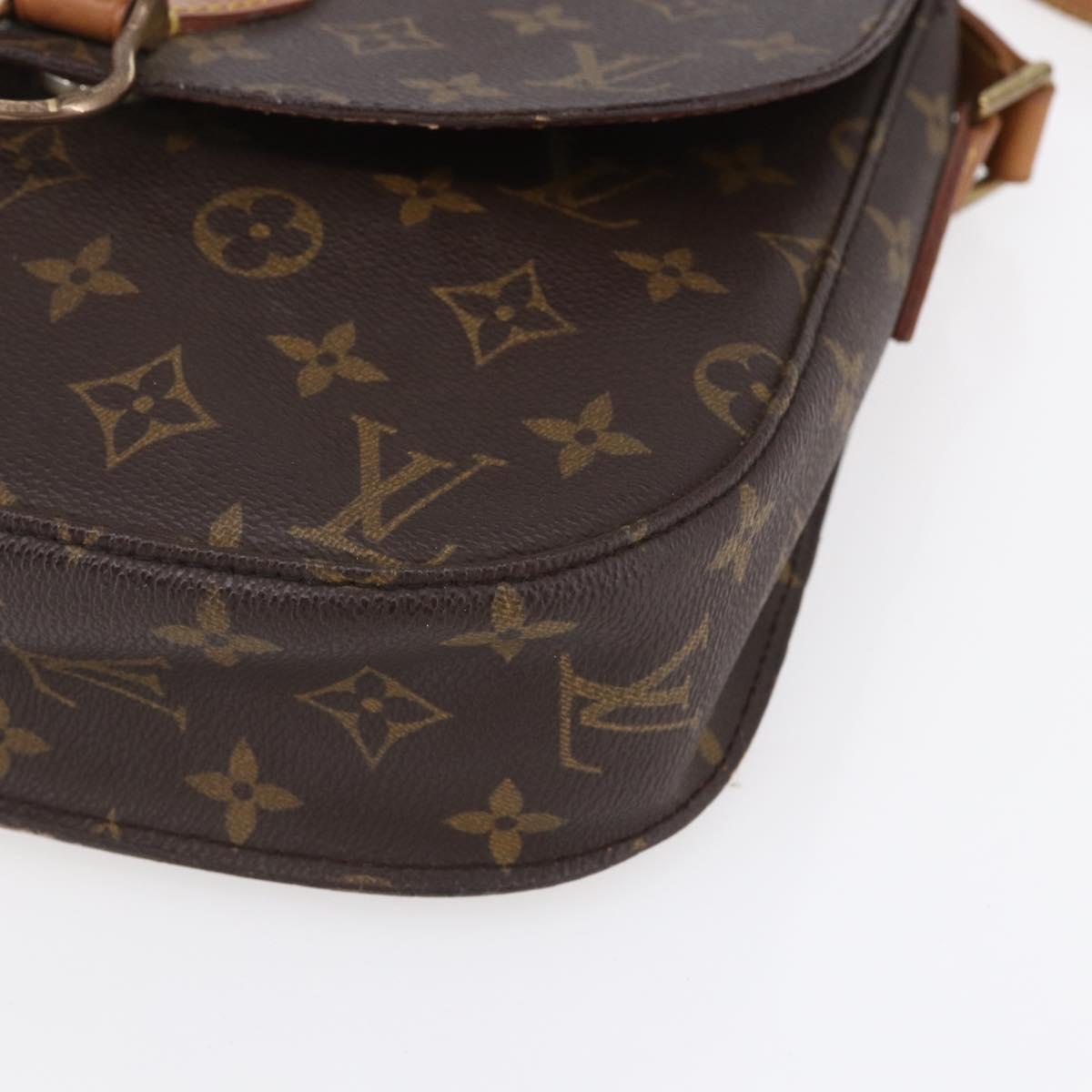 LOUIS VUITTON Monogram Saint Cloud GM Shoulder Bag M51242 LV Auth 152304