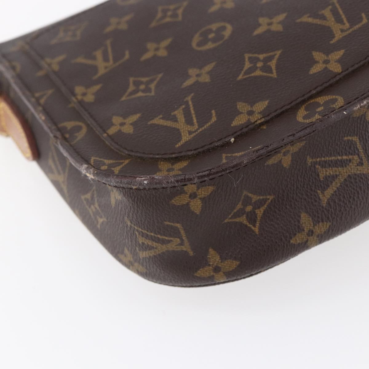 LOUIS VUITTON Monogram Saint Cloud GM Shoulder Bag M51242 LV Auth 152304