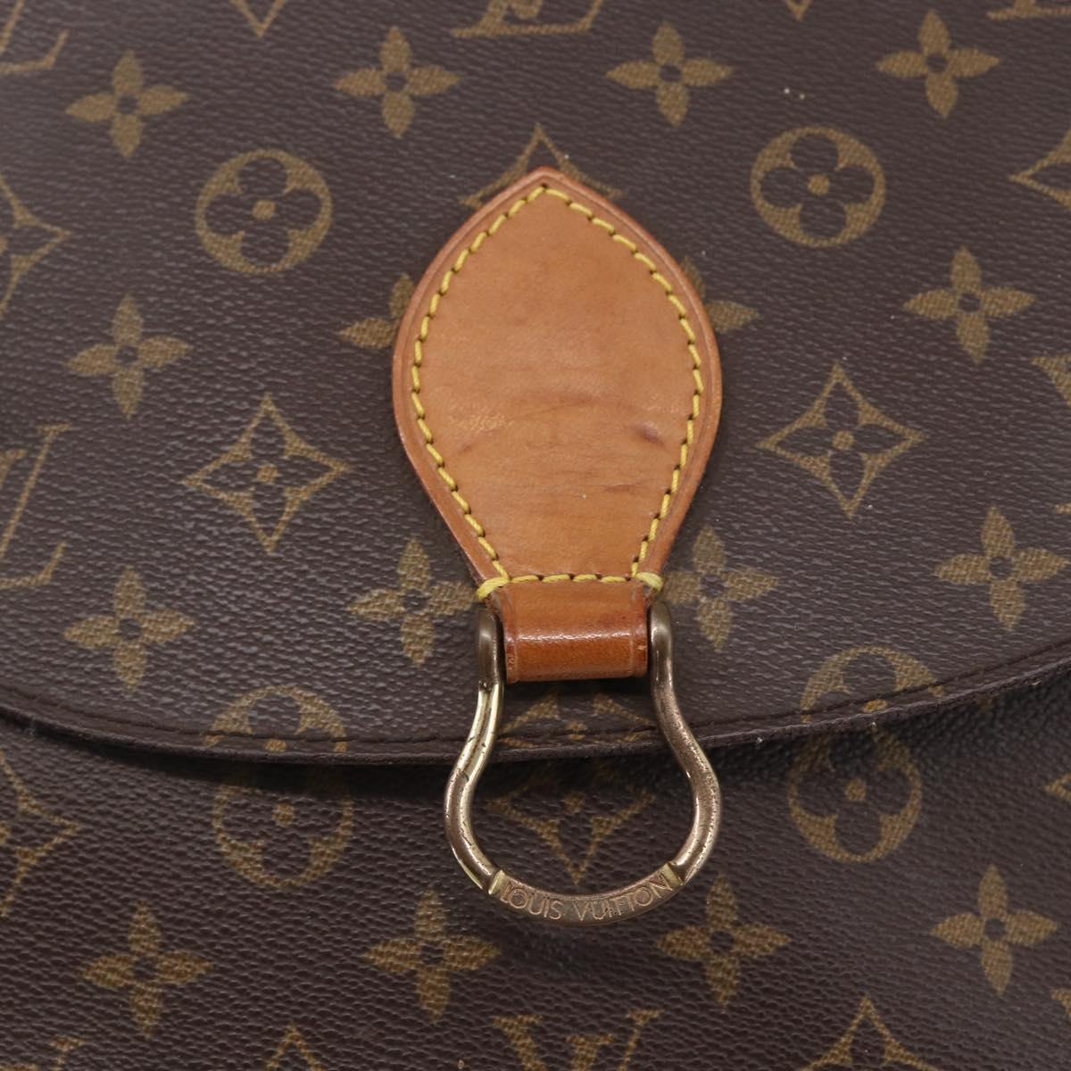 LOUIS VUITTON Monogram Saint Cloud GM Shoulder Bag M51242 LV Auth 152304