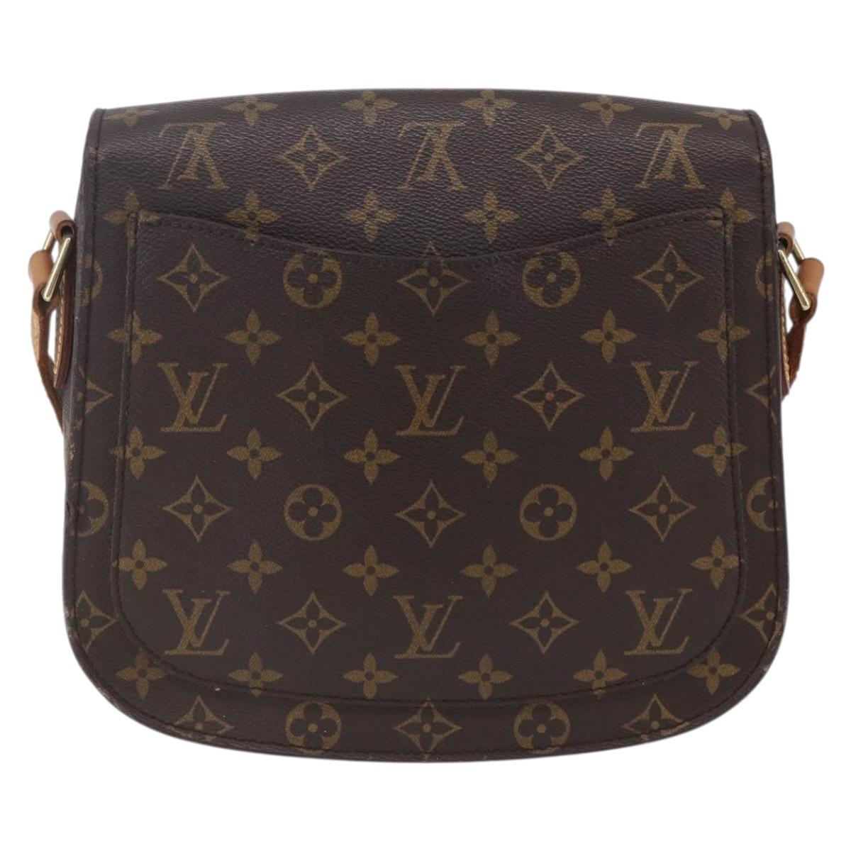 LOUIS VUITTON Monogram Saint Cloud GM Shoulder Bag M51242 LV Auth 152304