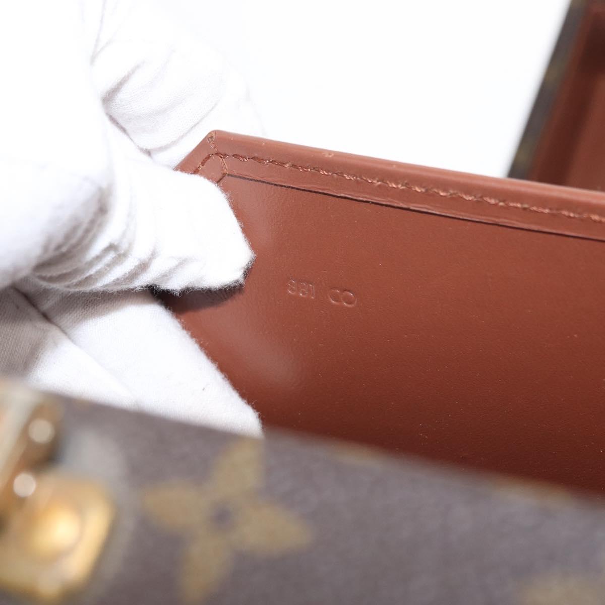 LOUIS VUITTON Monogram Attache Case Hand Bag LV Auth 152314