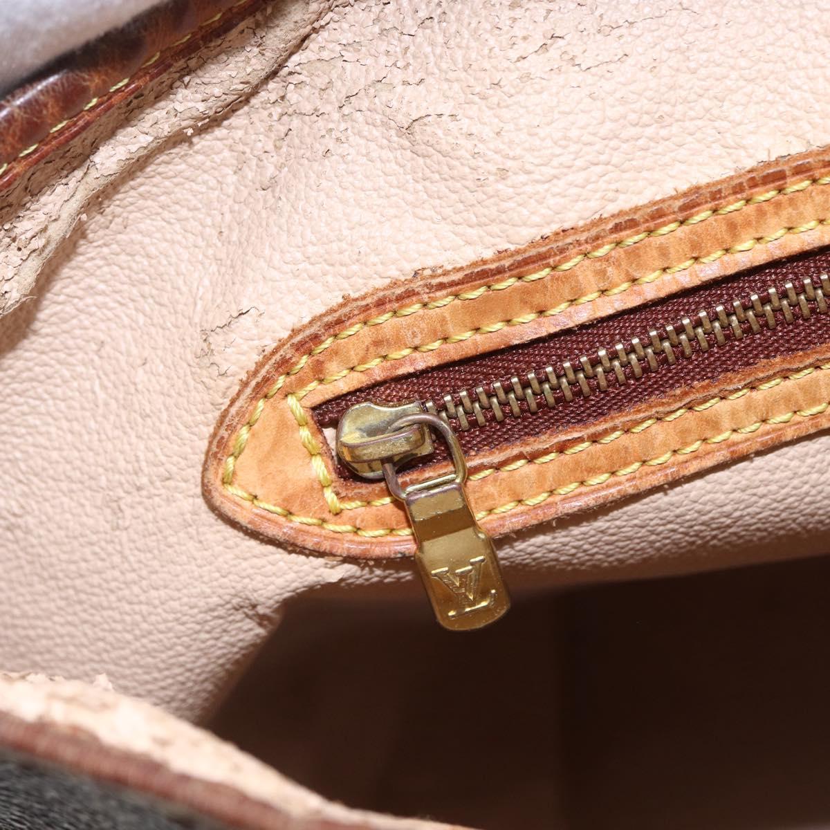 LOUIS VUITTON Monogram Bucket GM Shoulder Bag M42236 LV Auth 152316