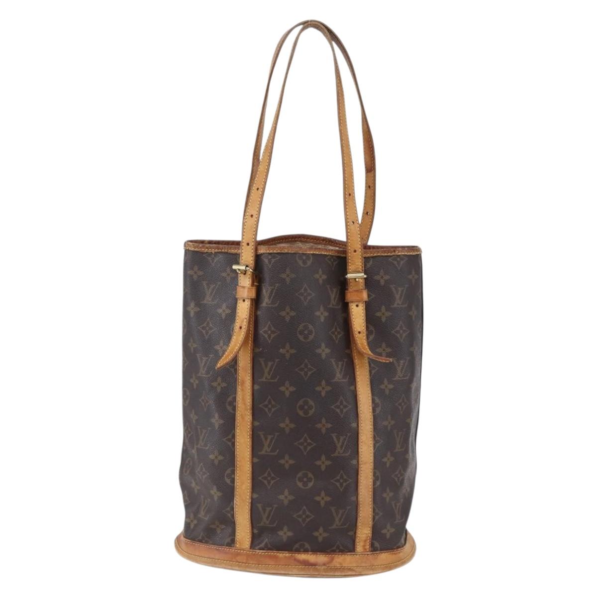 LOUIS VUITTON Monogram Bucket GM Shoulder Bag M42236 LV Auth 152316