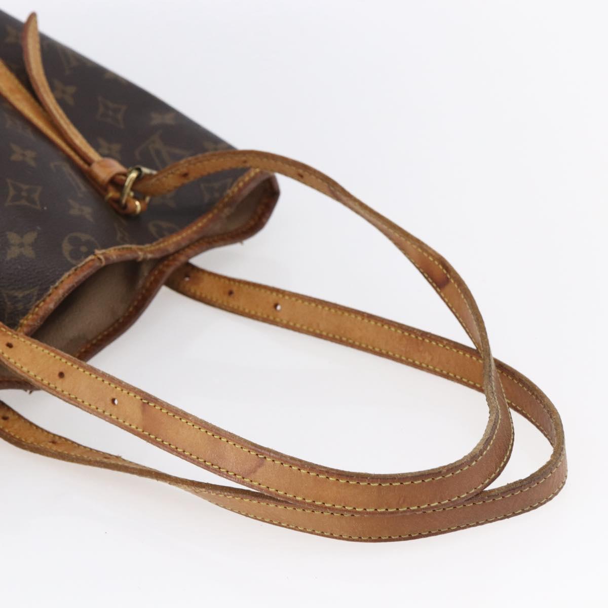 LOUIS VUITTON Monogram Bucket GM Shoulder Bag M42236 LV Auth 152316