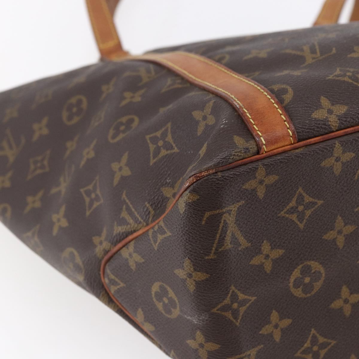 LOUIS VUITTON Monogram Sac Shopping GM Tote Bag M51110 LV Auth 152319