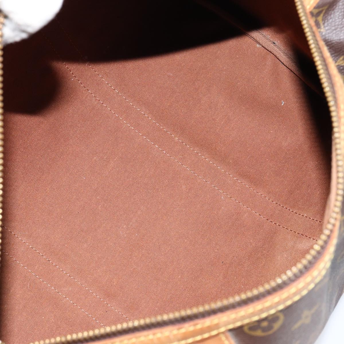 LOUIS VUITTON Monogram Sac Souple 35 Boston Bag M41626 LV Auth 152320