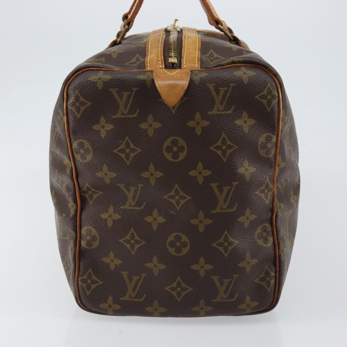 LOUIS VUITTON Monogram Sac Souple 35 Boston Bag M41626 LV Auth 152320