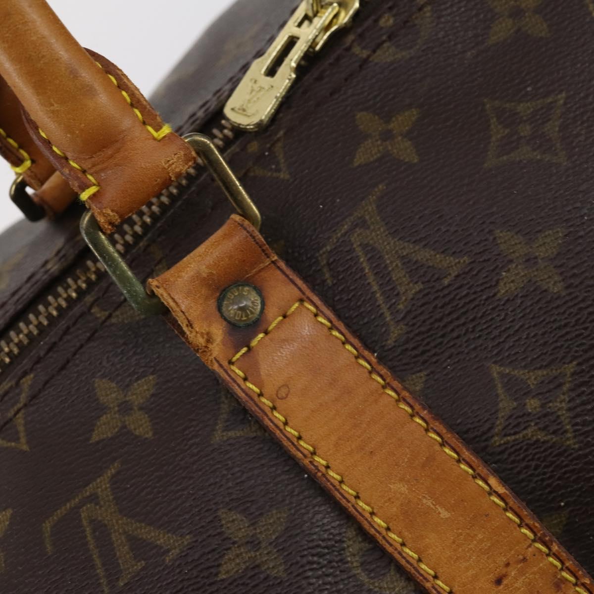 LOUIS VUITTON Monogram Keepall 50 Boston Bag M41426 LV Auth 152321