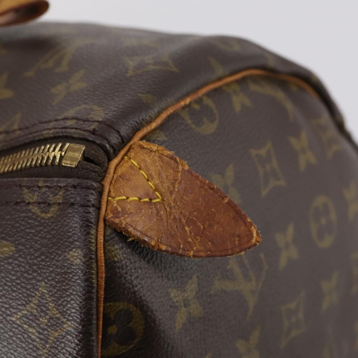 LOUIS VUITTON Monogram Keepall 50 Boston Bag M41426 LV Auth 152321