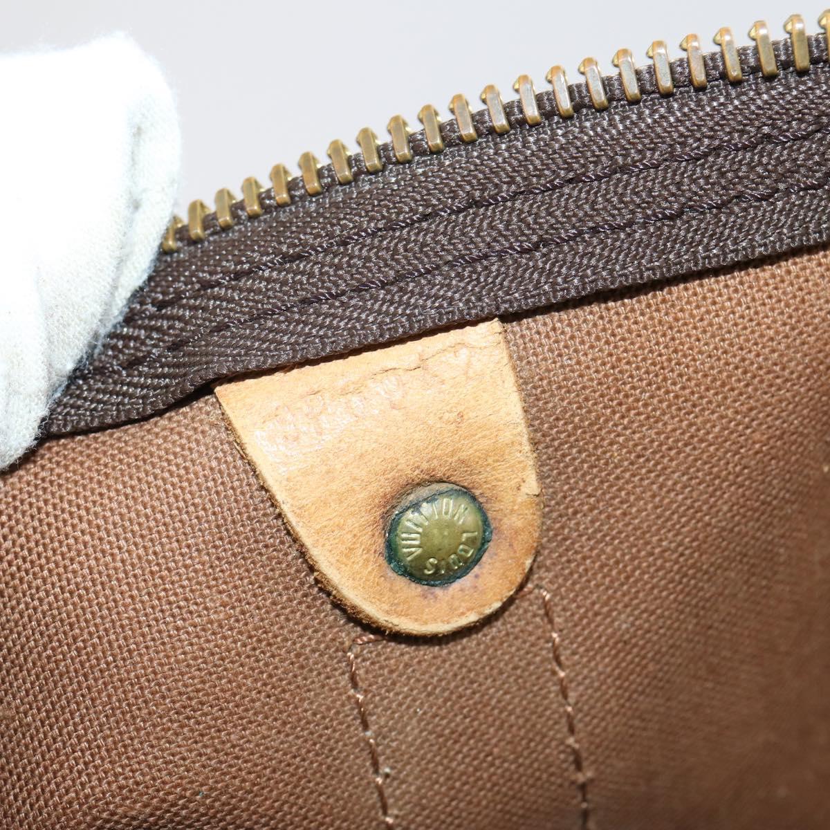 LOUIS VUITTON Monogram Keepall 50 Boston Bag M41426 LV Auth 152321