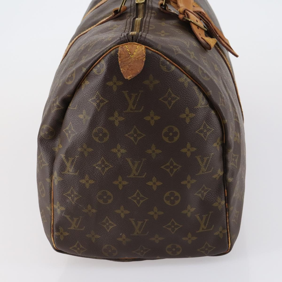 LOUIS VUITTON Monogram Keepall 50 Boston Bag M41426 LV Auth 152321