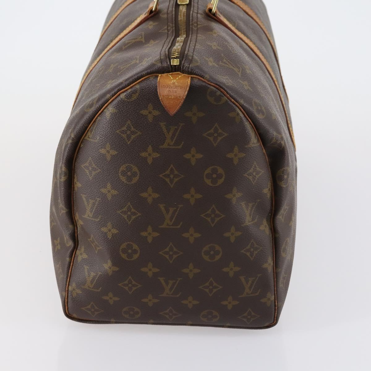 LOUIS VUITTON Monogram Keepall 50 Boston Bag M41426 LV Auth 152322