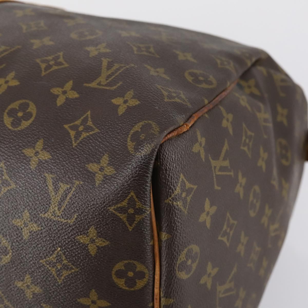 LOUIS VUITTON Monogram Keepall 50 Boston Bag M41426 LV Auth 152323