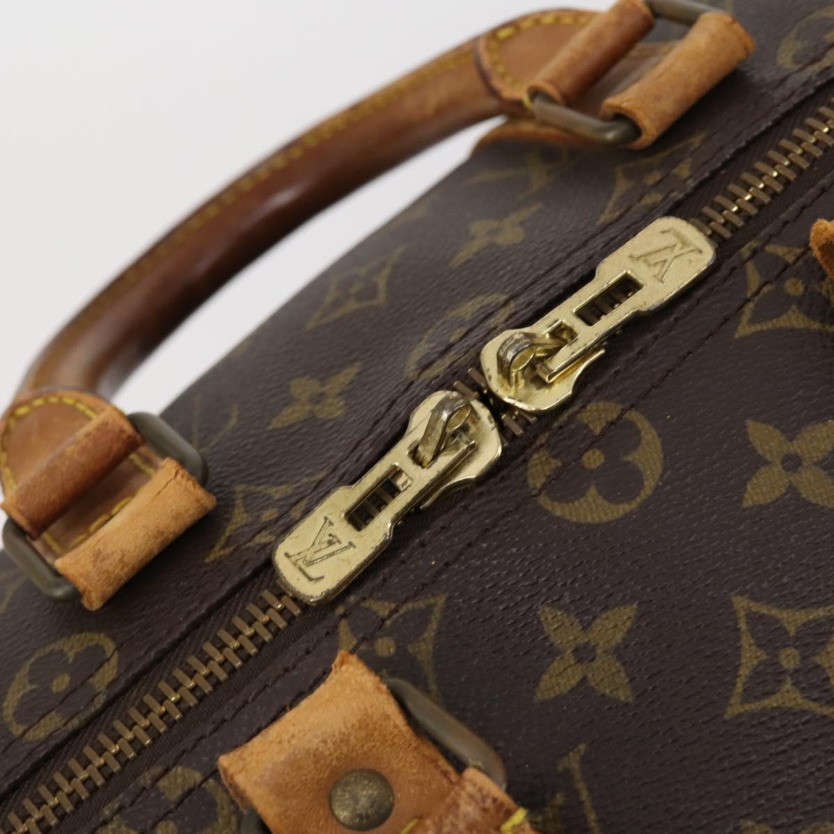 LOUIS VUITTON Monogram Keepall 50 Boston Bag M41426 LV Auth 152323