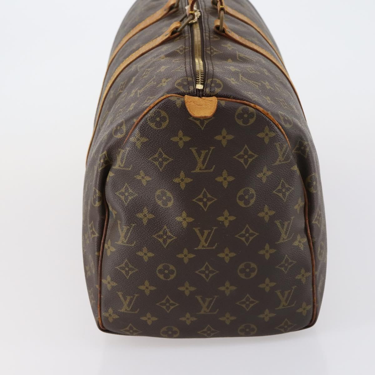 LOUIS VUITTON Monogram Keepall 50 Boston Bag M41426 LV Auth 152323
