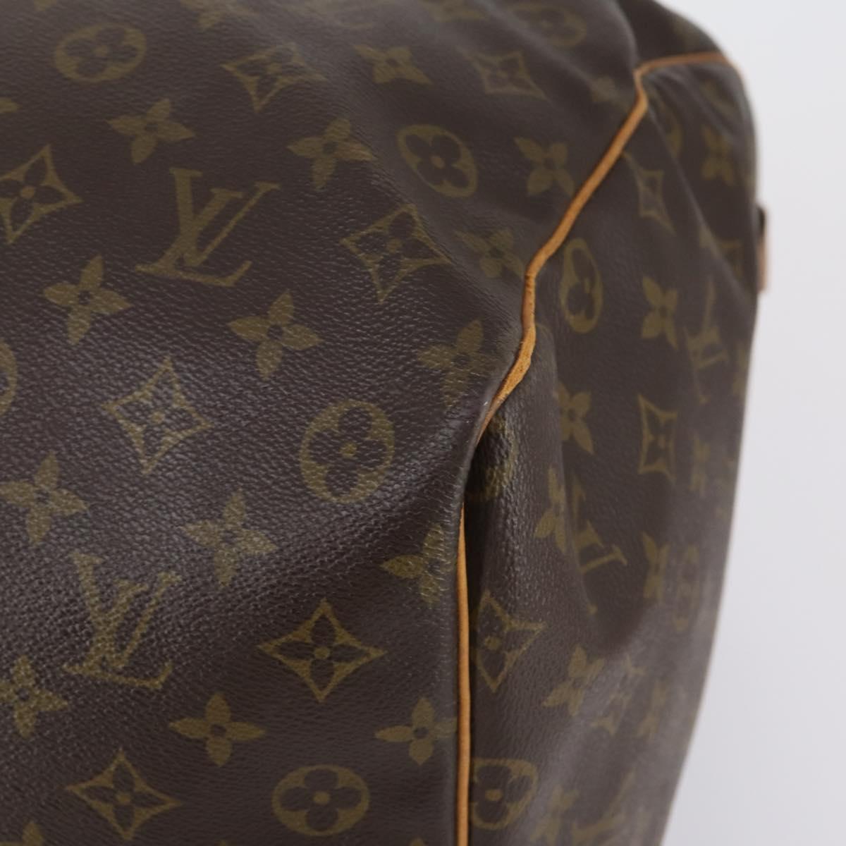 LOUIS VUITTON Monogram Keepall 60 Boston Bag M41422 LV Auth 152325