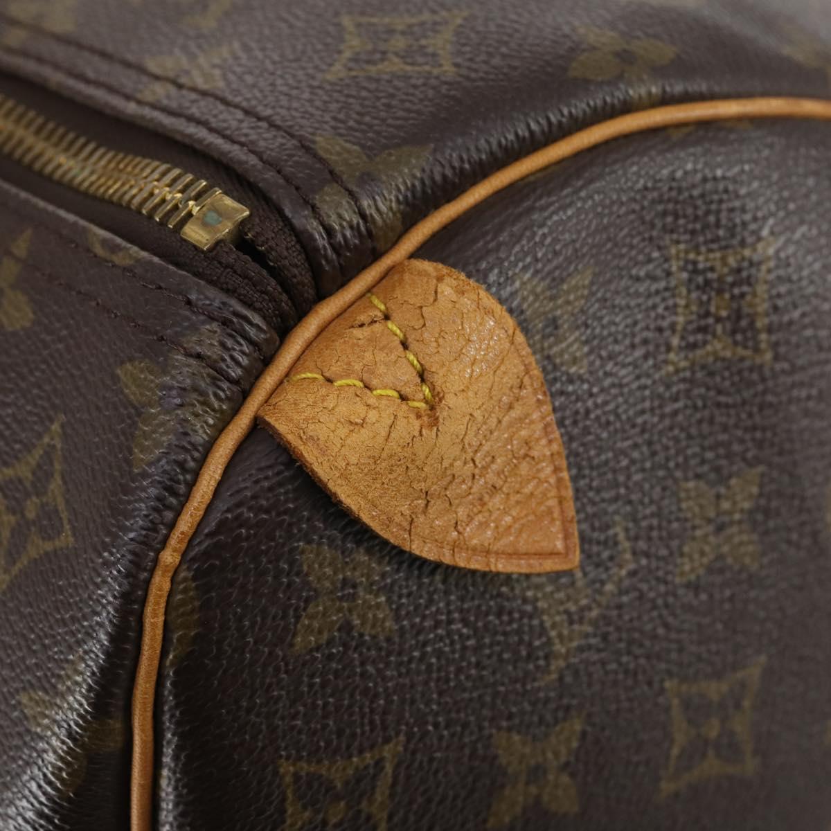 LOUIS VUITTON Monogram Keepall 60 Boston Bag M41422 LV Auth 152325